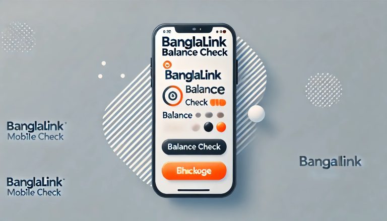 Banglalink balance check
